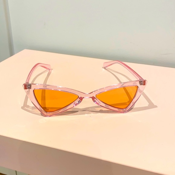 Pink Festival Sunglasses - Adult size - Picture 4 of 6
